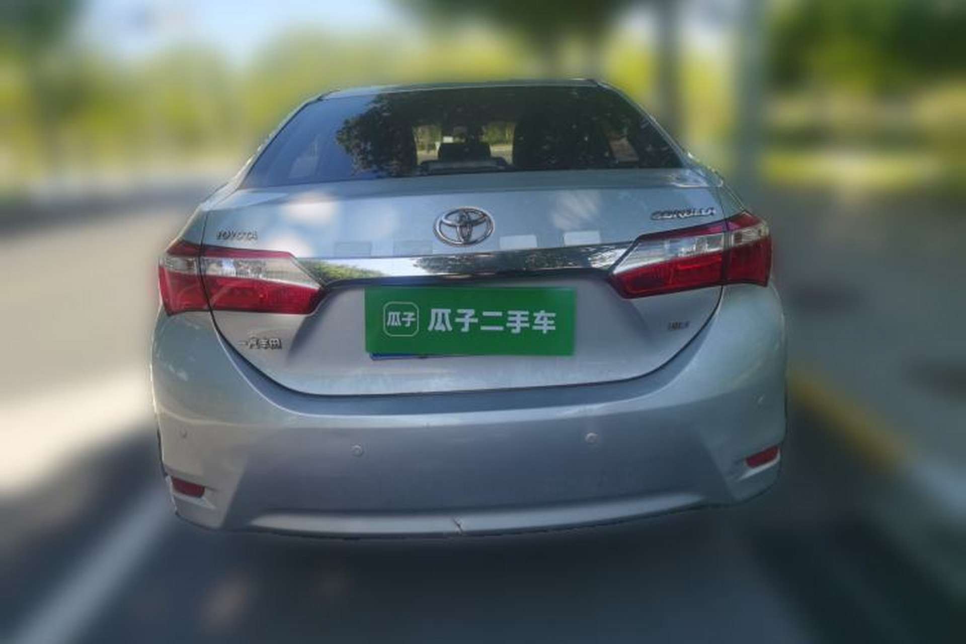Used Toyota Corolla 2014 1.6L CVT GL-i Leather Edition Rear