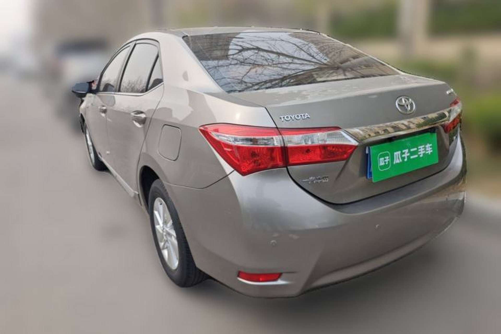 Used Toyota Corolla 2014 1.6L CVT GL-i Rear Left 45 Deg