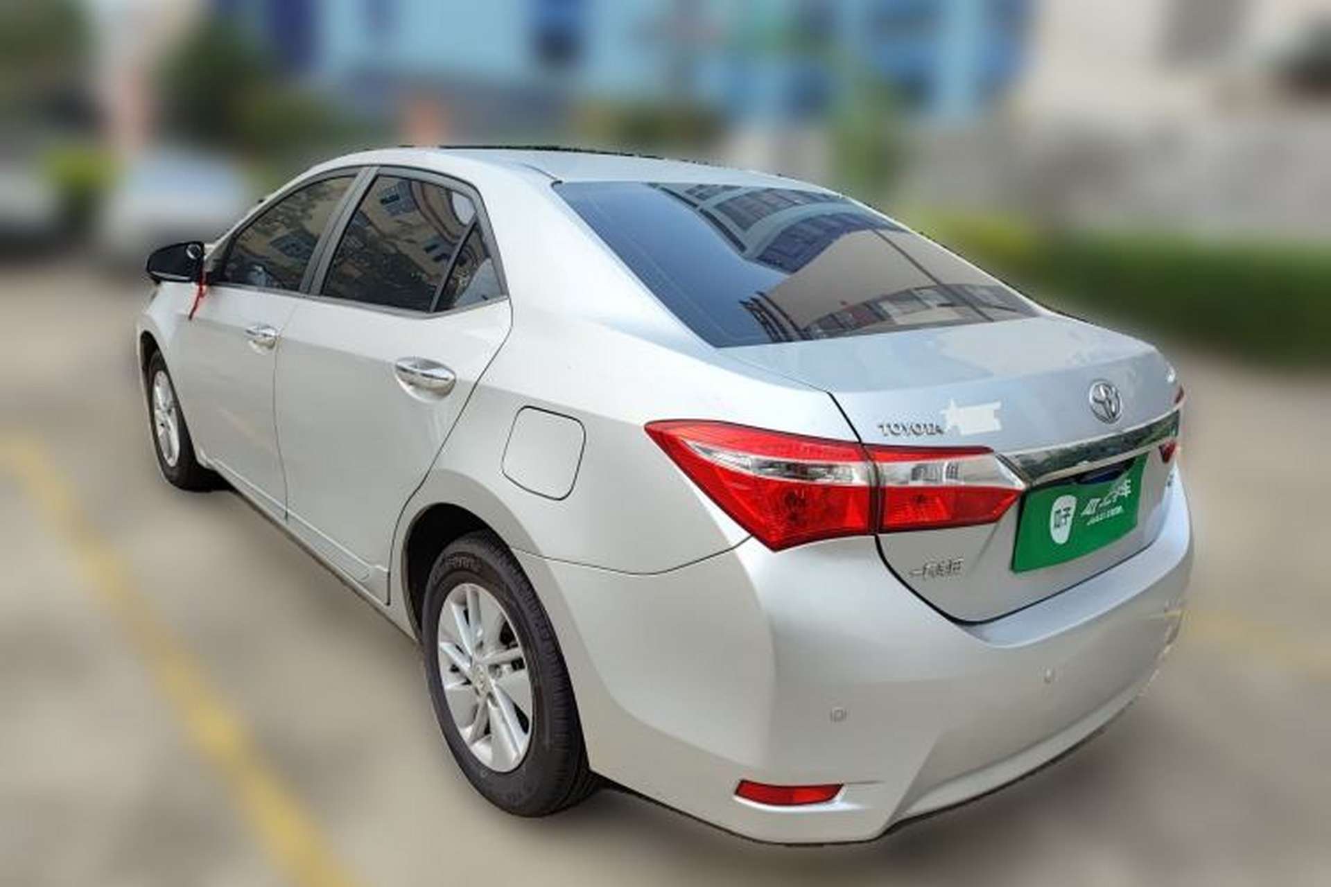 Used Toyota Corolla 2014 1.6L CVT GL-i Rear Left 45 Deg