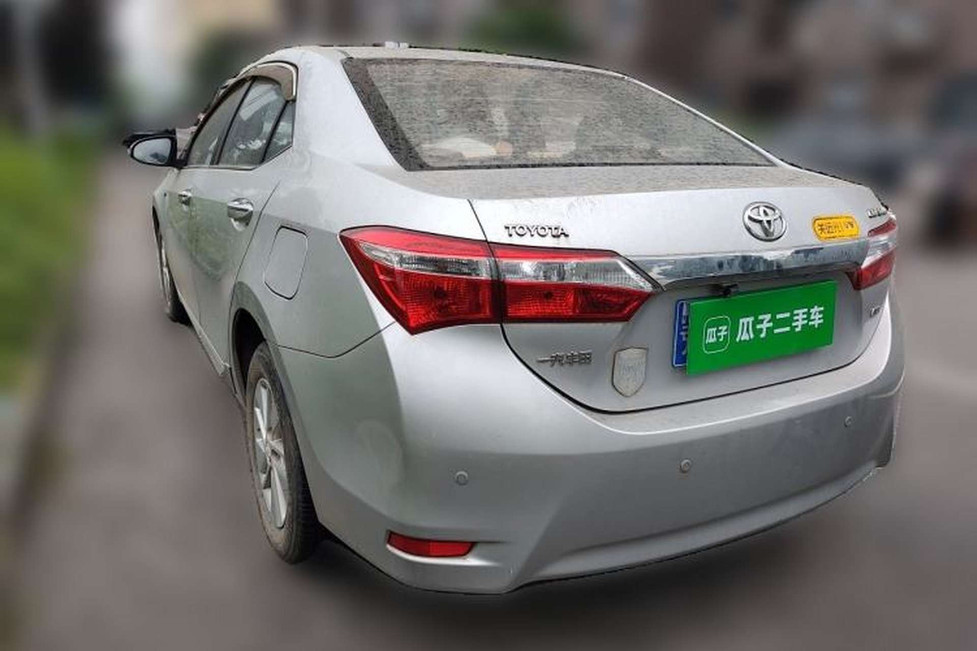 Used Toyota Corolla 2014 1.6L CVT GL-i Rear Left 45 Deg