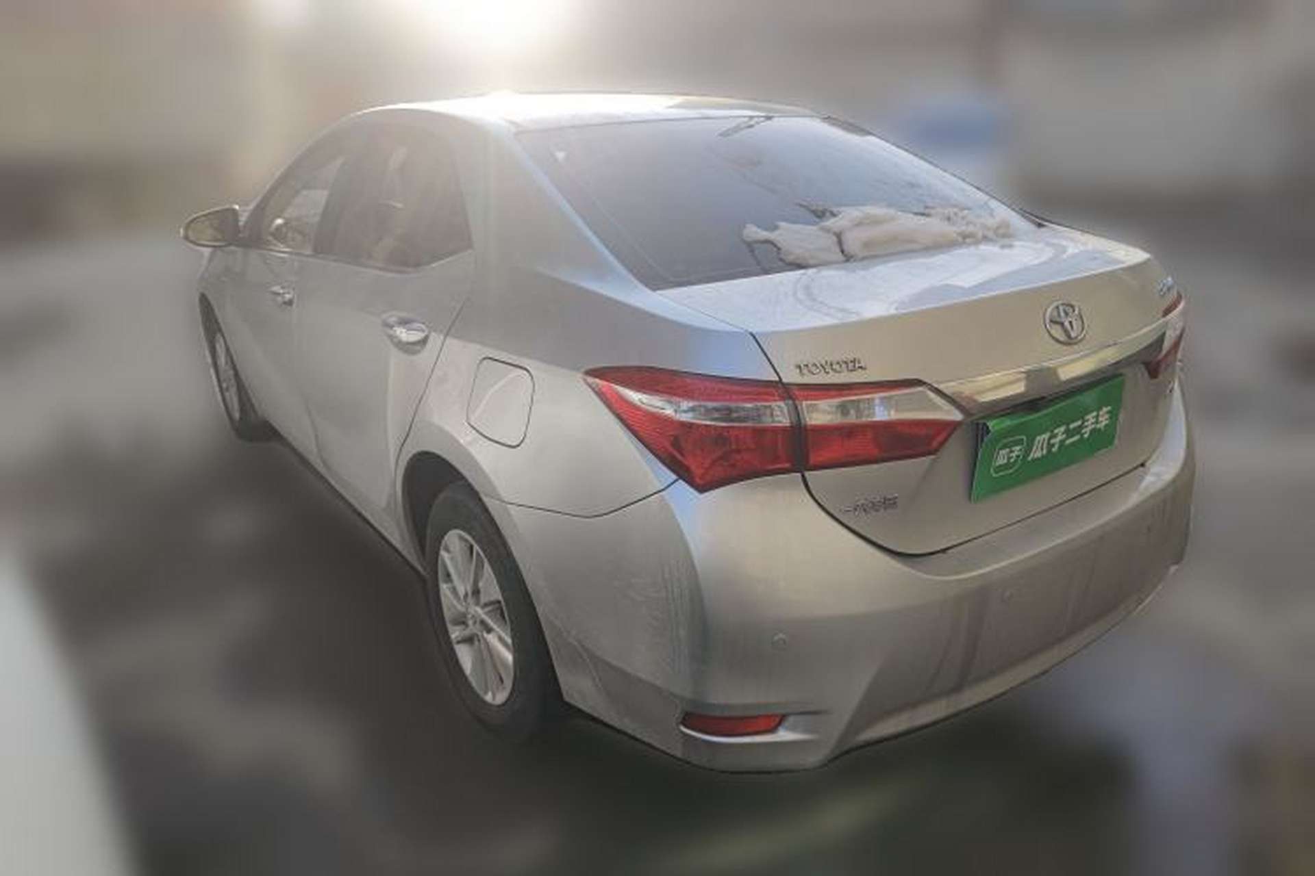 Used Toyota Corolla 2014 1.6L CVT GL Rear Left 45 Deg