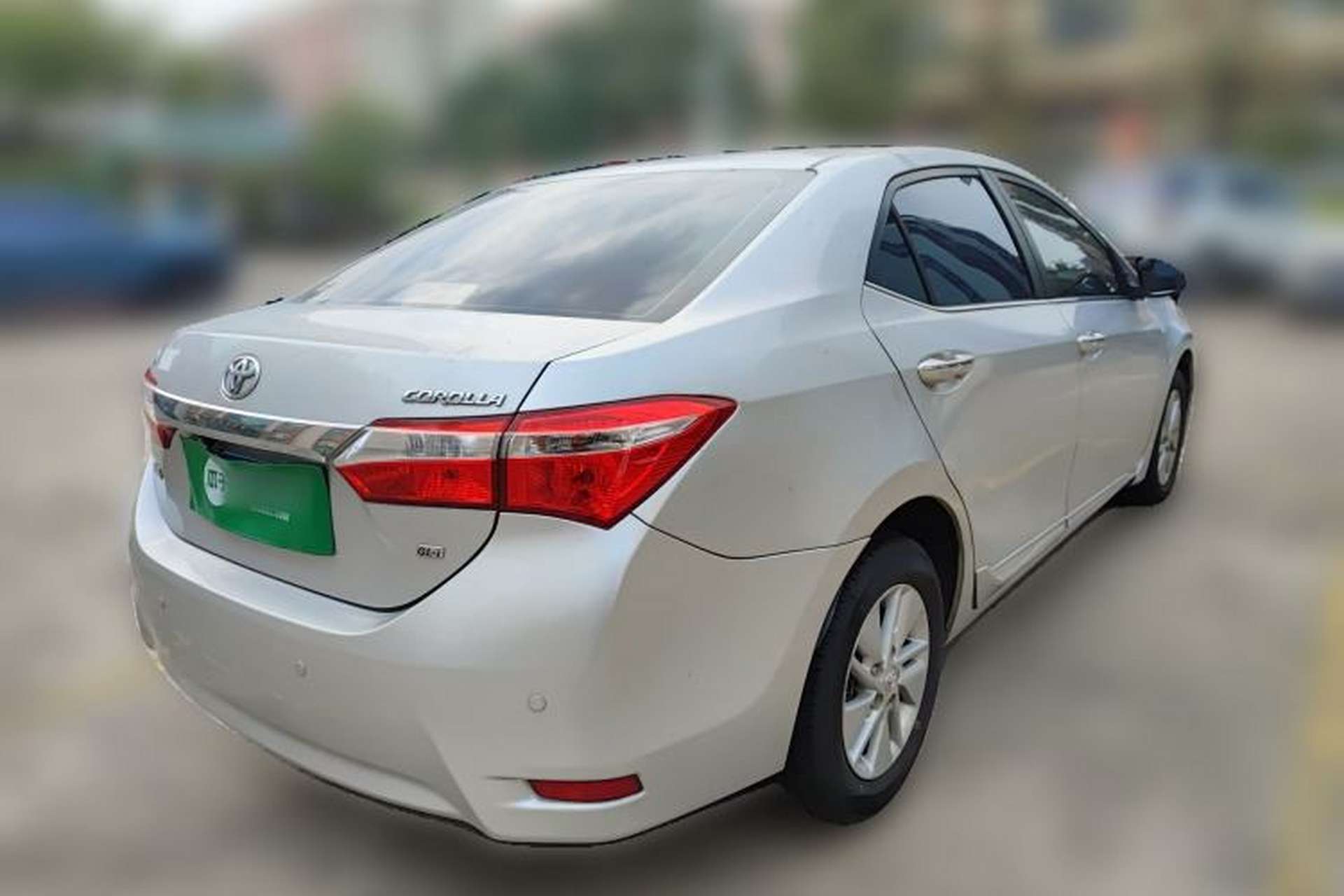 Used Toyota Corolla 2014 1.6L CVT GL-i Rear Right 45 Deg