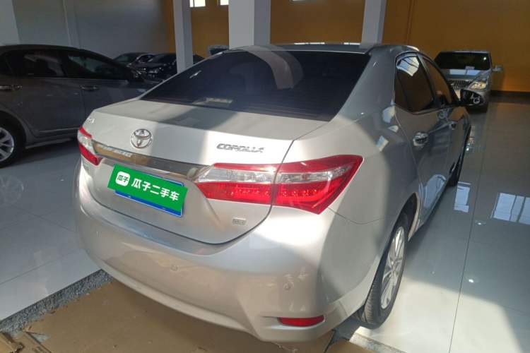Used Toyota Corolla 2014 1.6L CVT GL-i Leather Edition Rear Right 45 Deg