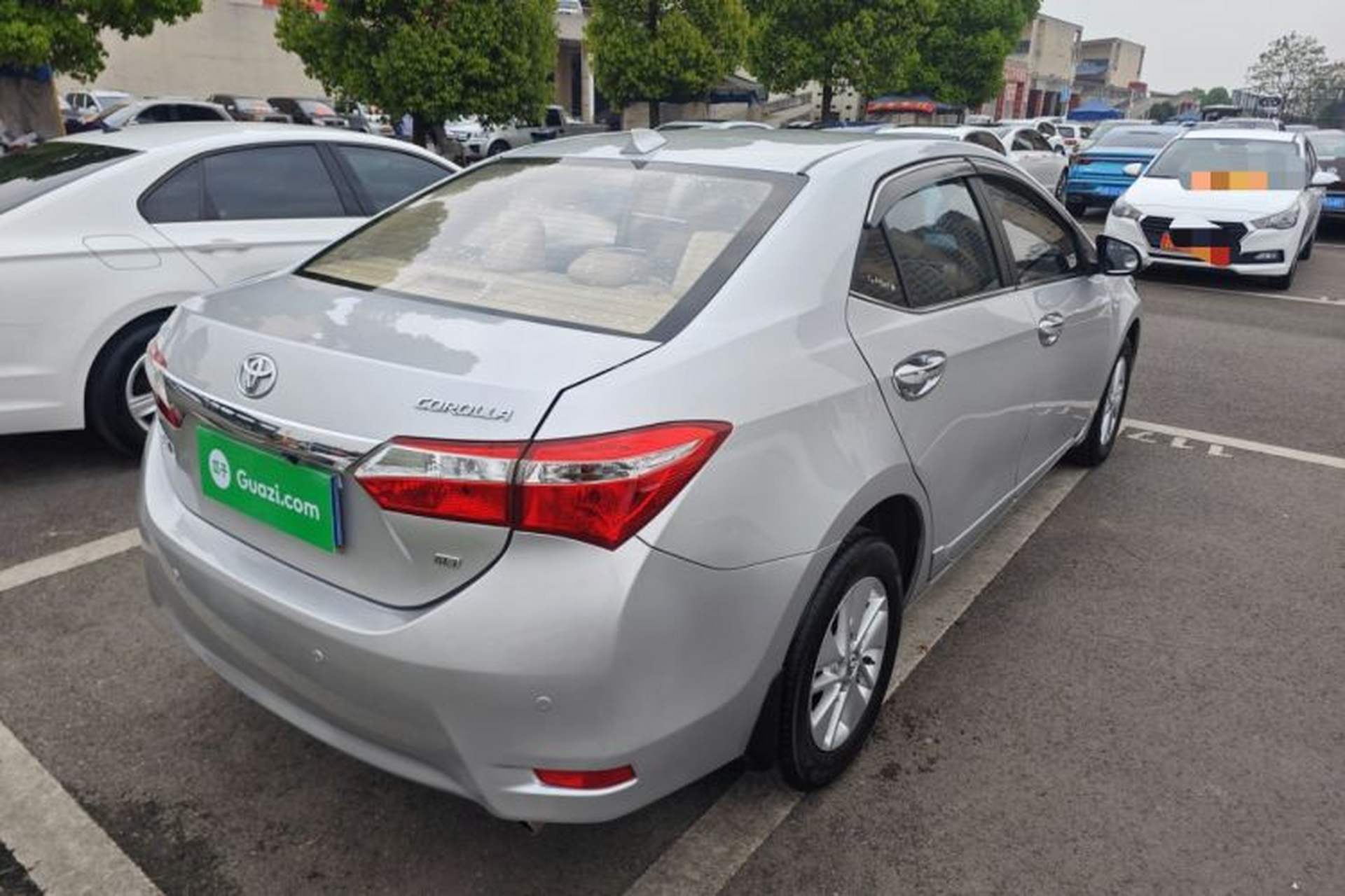 Used Toyota Corolla 2014 1.6L CVT GL-i Rear Right 45 Deg