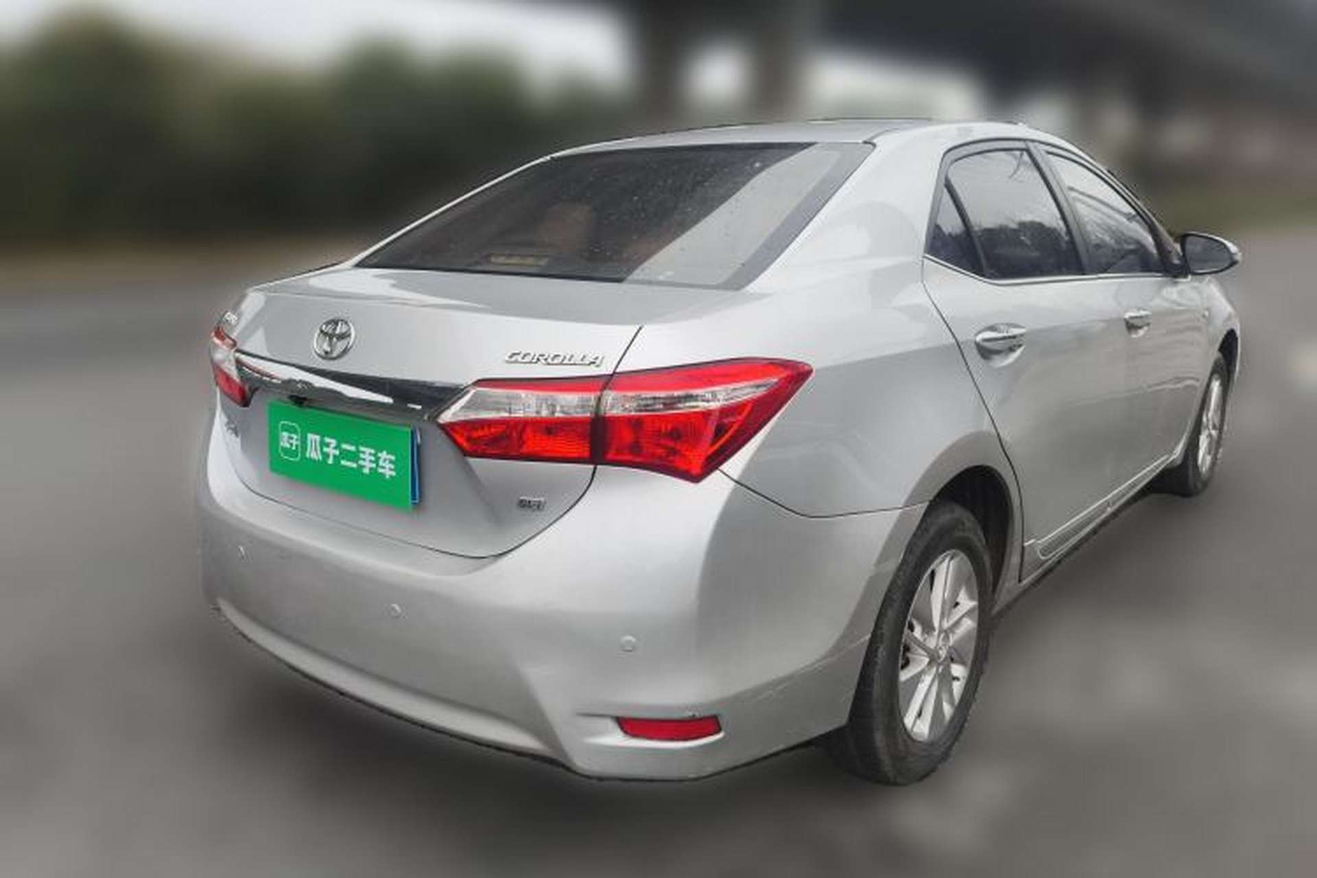Used Toyota Corolla 2014 1.6L CVT GL-i Rear Right 45 Deg