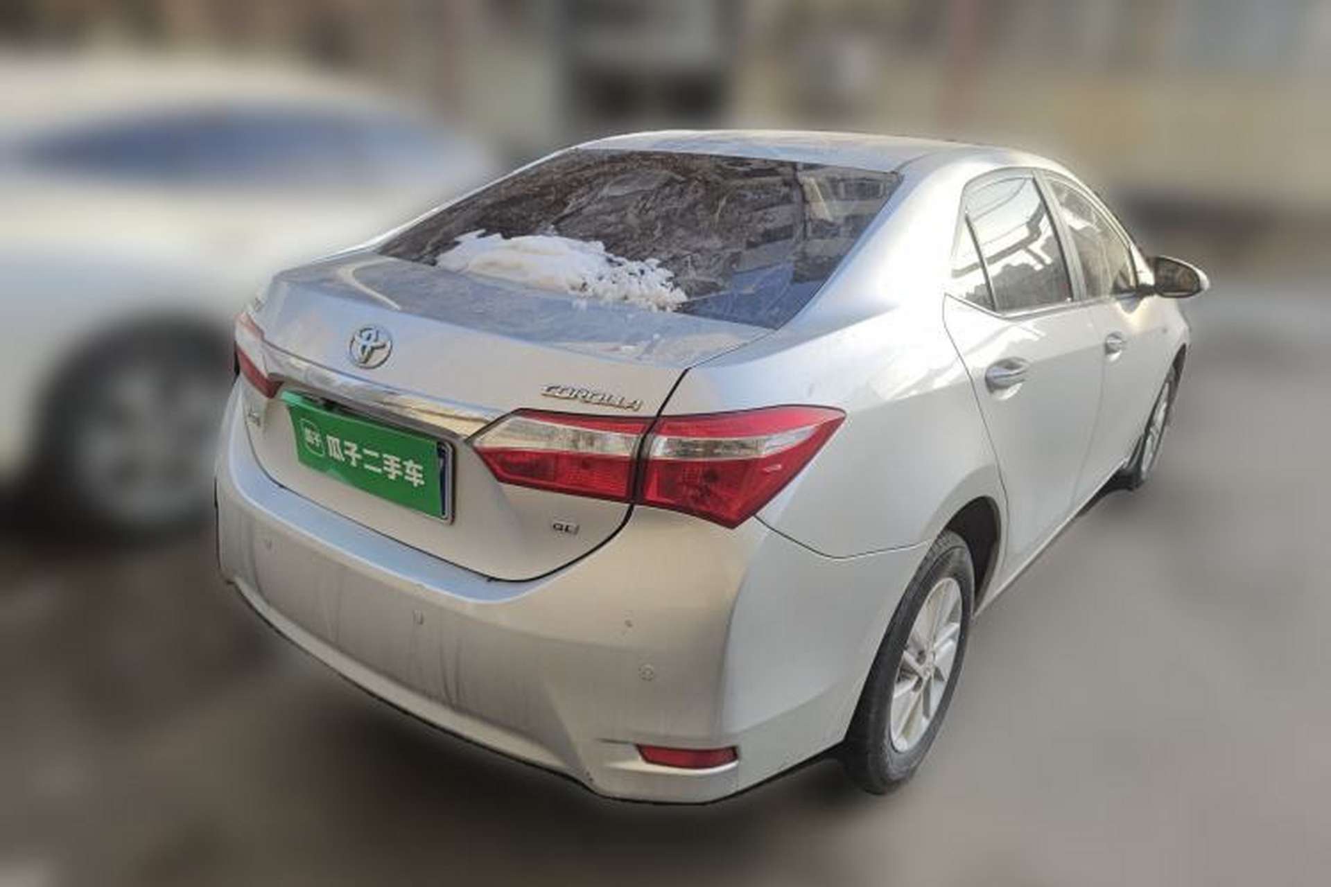 Used Toyota Corolla 2014 1.6L CVT GL Rear Right 45 Deg
