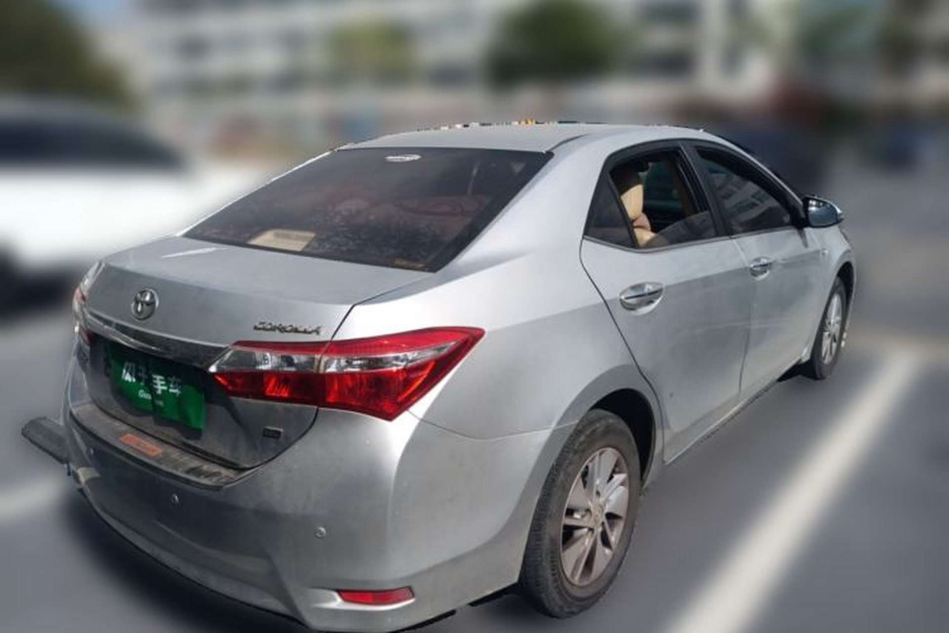 Used Toyota Corolla 2014 1.6L CVT GL Rear Right 45 Deg