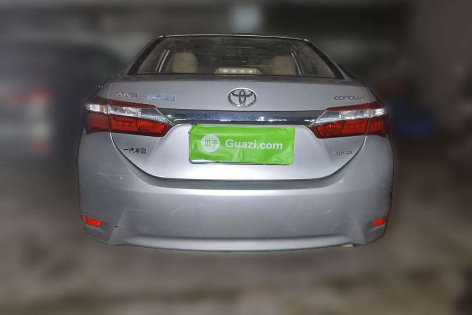 Used Toyota Corolla 2014 1.8L CVT Top-of-the-Line Version Rear