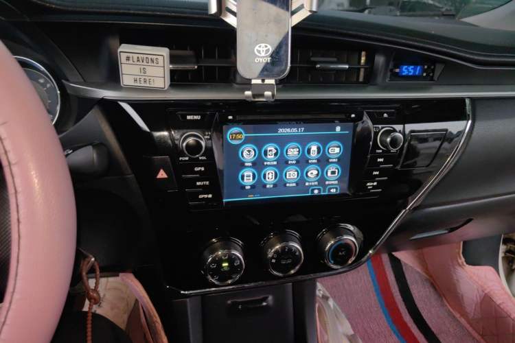 Used Toyota Corolla 2014 1.6L Manual GL Audio And AC Panel