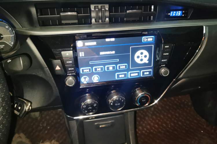Used Toyota Corolla 2014 1.6L Manual GL Audio And AC Panel