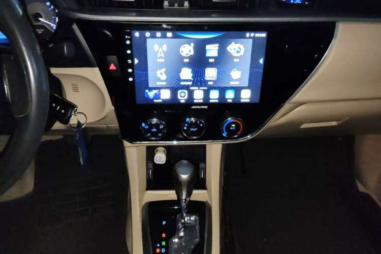 Used Toyota Corolla 2014 1.6L CVT GL Audio And AC Panel