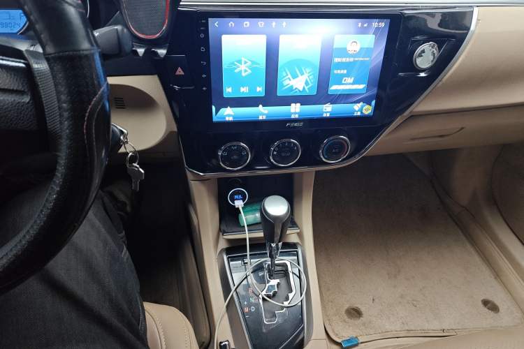 Used Toyota Corolla 2014 1.6L CVT GL Audio And AC Panel