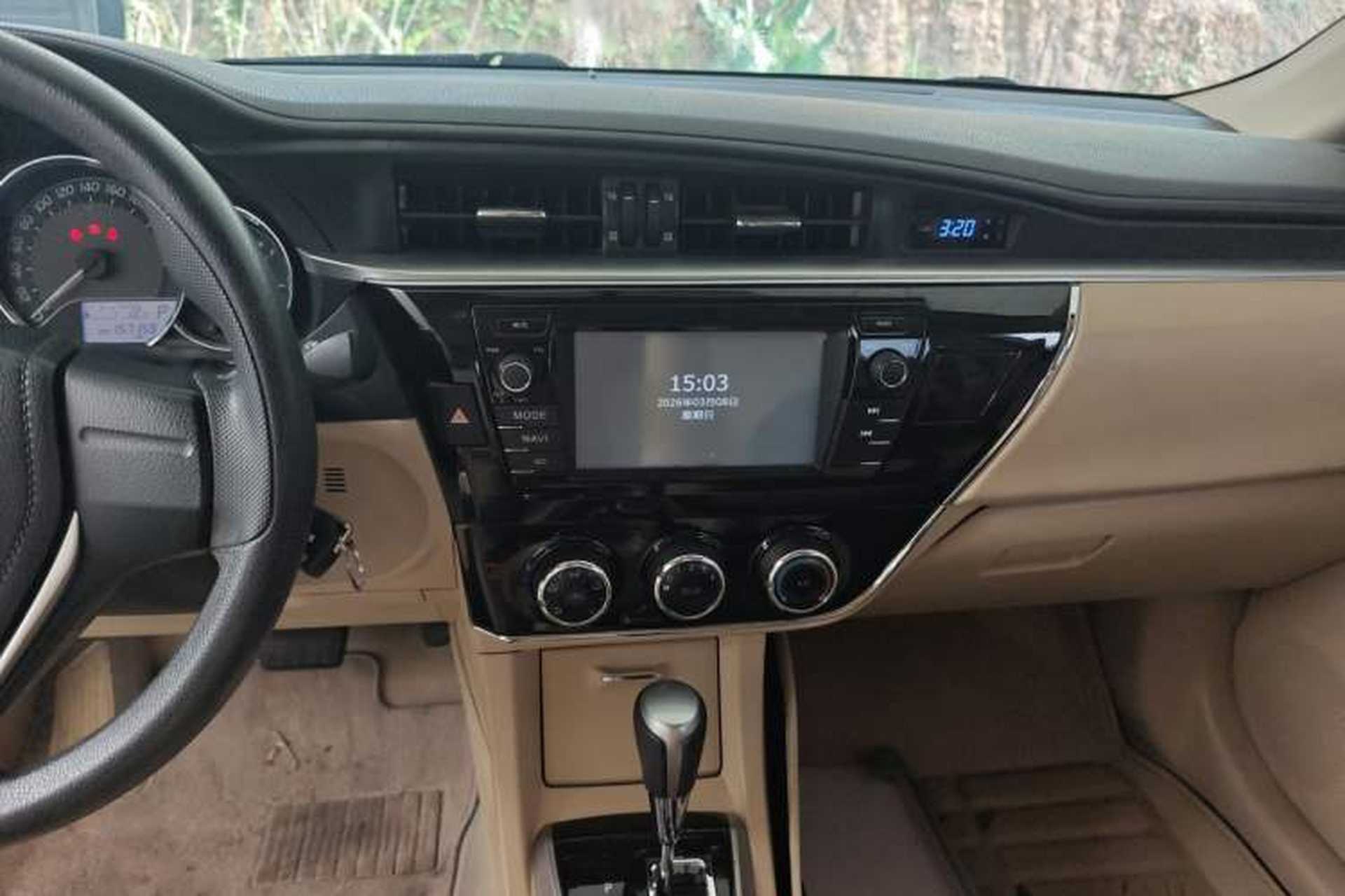 Used Toyota Corolla 2014 1.6L CVT GL Audio And AC Panel