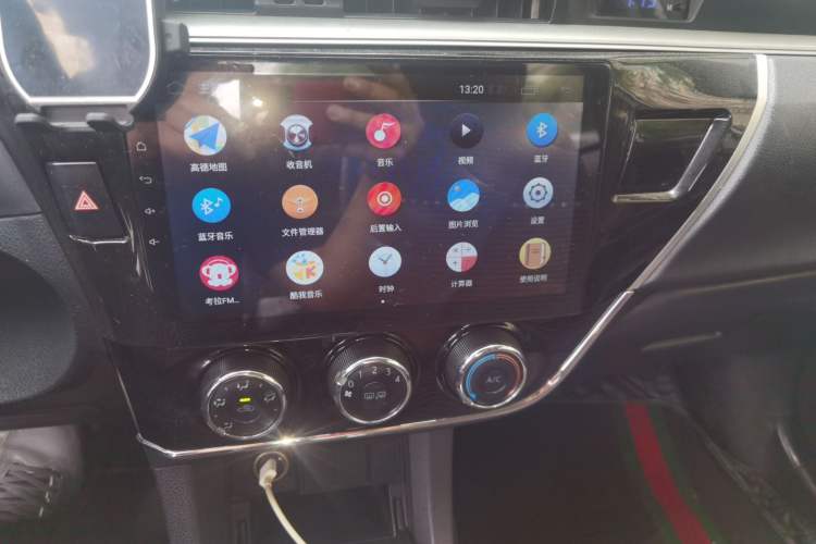 Used Toyota Corolla 2014 1.6L Manual GL Audio And AC Panel