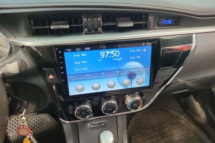 Used Toyota Corolla 2014 1.6L CVT GL Audio And AC Panel
