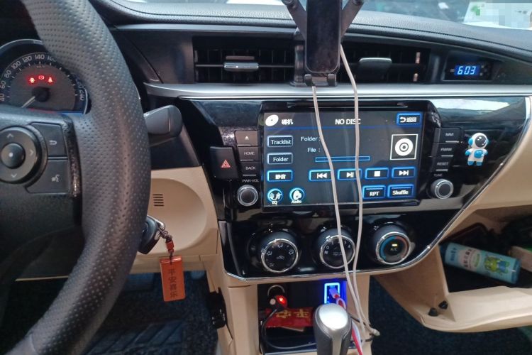 Used Toyota Corolla 2014 1.6L CVT GL Audio And AC Panel