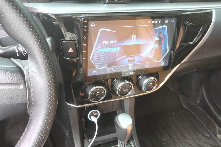 Used Toyota Corolla 2014 1.6L CVT GL Audio And AC Panel