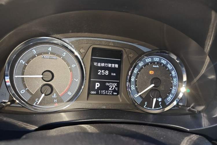 Used Toyota Corolla 2014 1.6L CVT GL-i Instrument Cluster