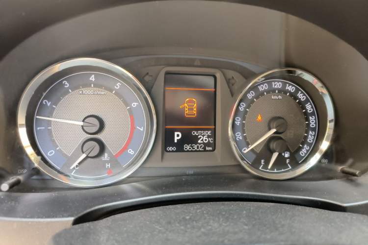 Used Toyota Corolla 2014 1.6L CVT GL-i Instrument Cluster