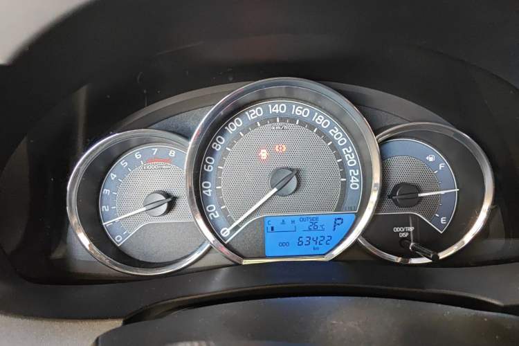 Used Toyota Corolla 2014 1.6L CVT GL Instrument Cluster