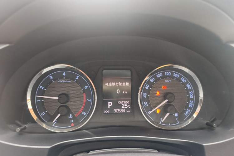 Used Toyota Corolla 2014 1.6L CVT GL-i Instrument Cluster