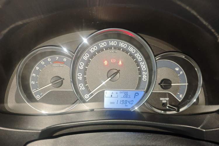 Used Toyota Corolla 2014 1.6L CVT GL Instrument Cluster