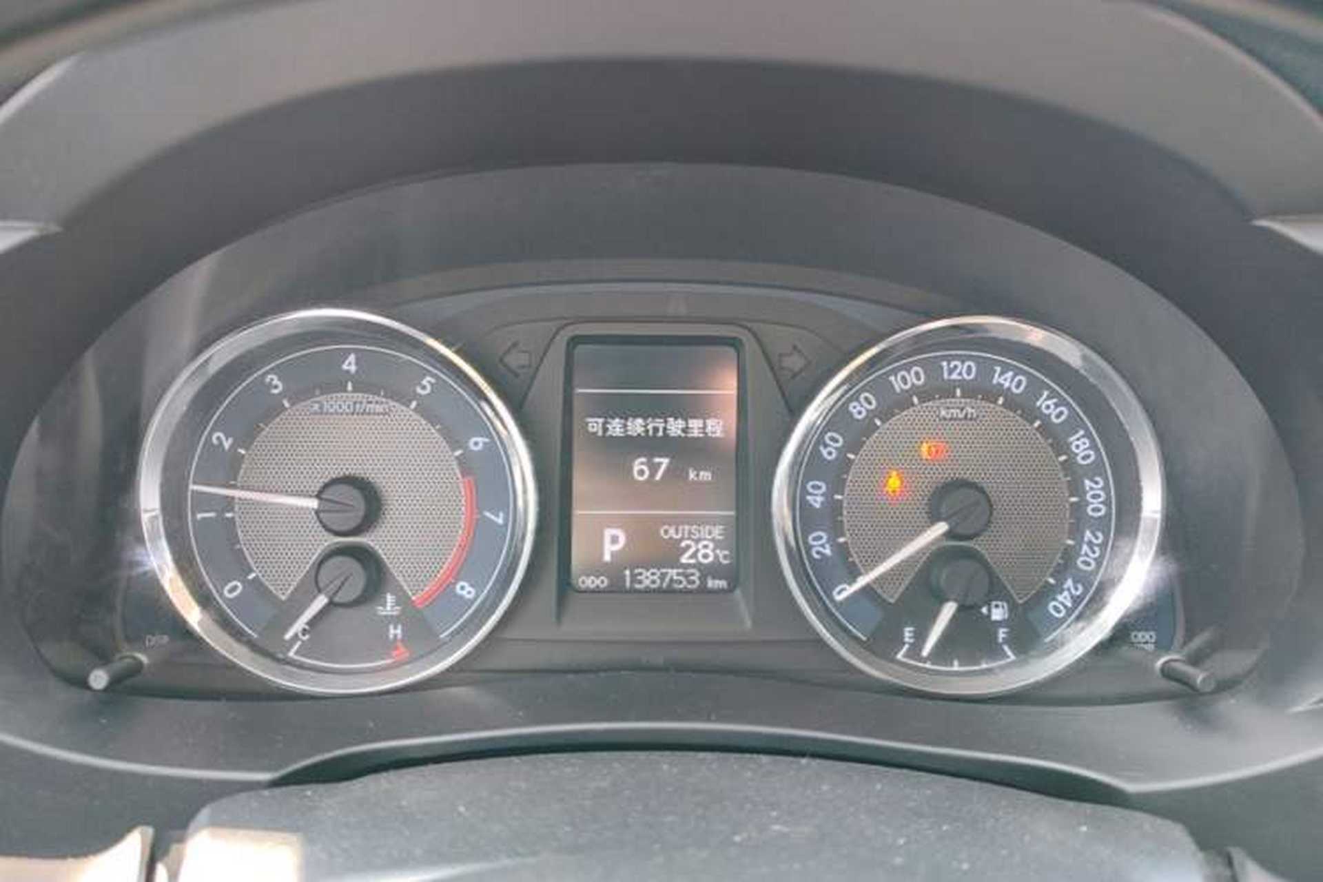 Used Toyota Corolla 2014 1.6L CVT GL-i Leather Edition Instrument Cluster