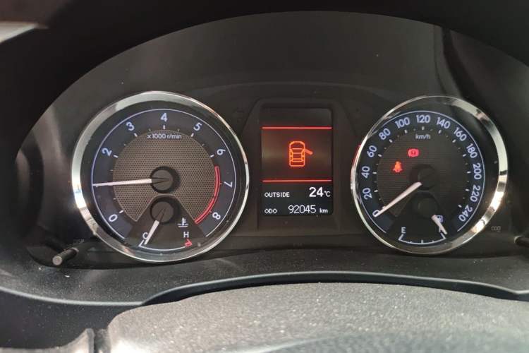 Used Toyota Corolla 2014 1.6L Manual GL-i Leather Edition Instrument Cluster