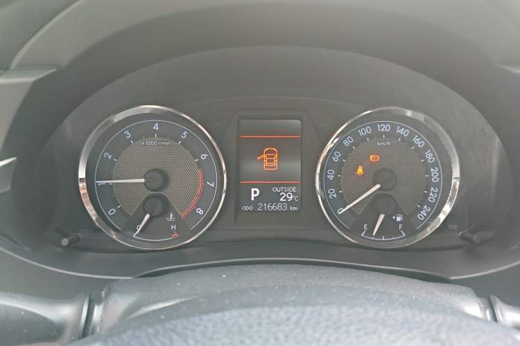 Used Toyota Corolla 2014 1.6L CVT GL-i Leather Edition Instrument Cluster