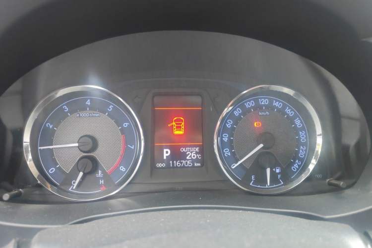 Used Toyota Corolla 2014 1.6L CVT GL-i Leather Edition Instrument Cluster