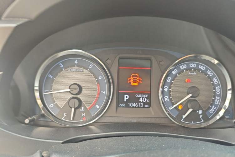 Used Toyota Corolla 2014 1.6L CVT GL-i Instrument Cluster