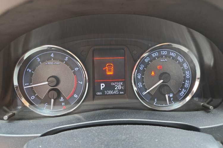Used Toyota Corolla 2014 1.6L CVT GL-i Instrument Cluster
