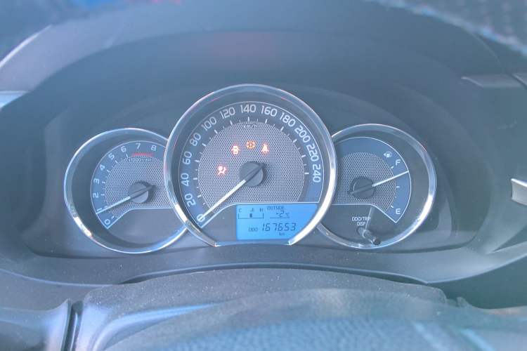 Used Toyota Corolla 2014 1.6L Manual GL Instrument Cluster