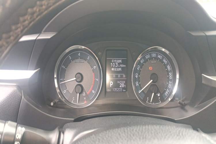 Used Toyota Corolla 2014 1.6L CVT GL-i Instrument Cluster