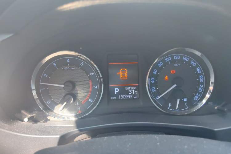 Used Toyota Corolla 2014 1.6L CVT GL-i Leather Edition Instrument Cluster