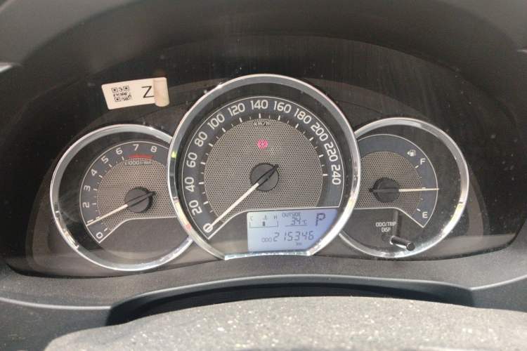 Used Toyota Corolla 2014 1.6L CVT GL Instrument Cluster
