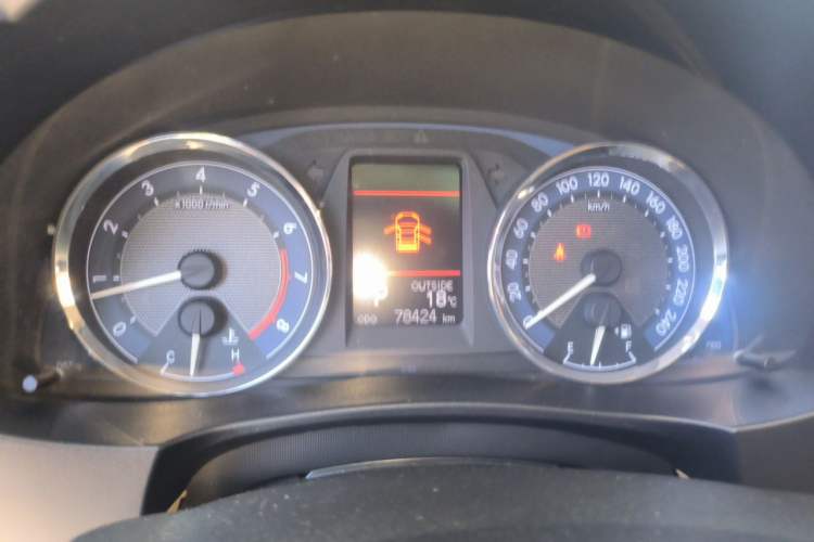 Used Toyota Corolla 2014 1.6L CVT GL-i Instrument Cluster