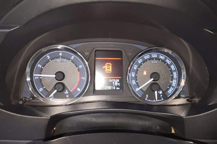 Used Toyota Corolla 2014 1.6L CVT GL-i Leather Edition Instrument Cluster