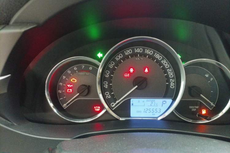 Used Toyota Corolla 2014 1.6L CVT GL Instrument Cluster