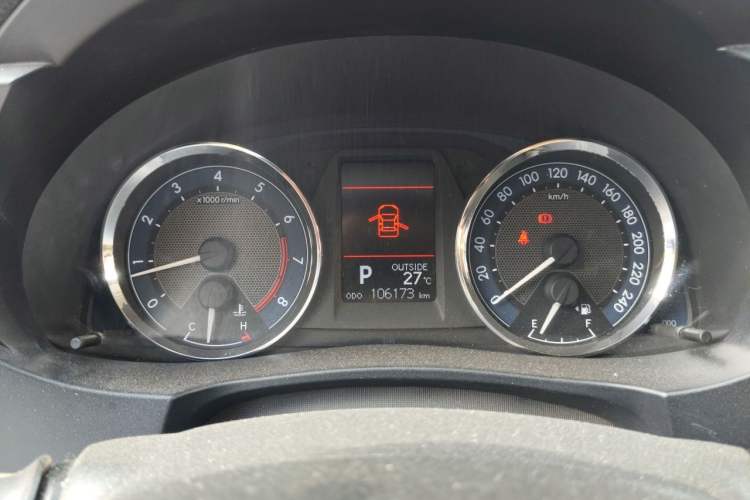 Used Toyota Corolla 2014 1.6L CVT GL-i Instrument Cluster