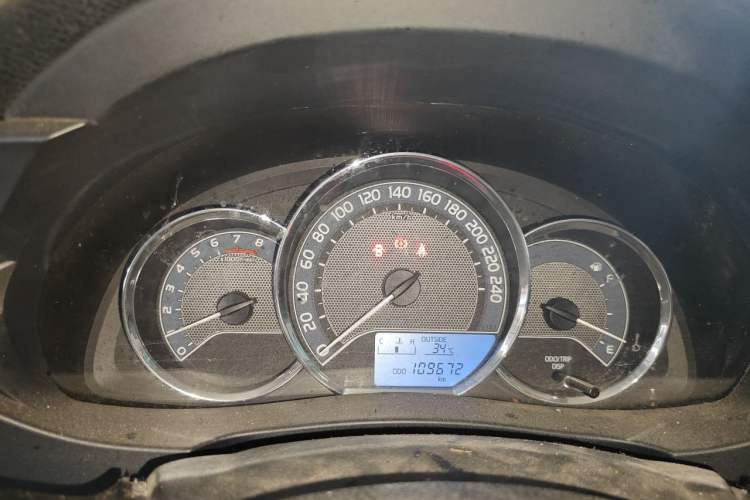 Used Toyota Corolla 2014 1.6L Manual GL Instrument Cluster