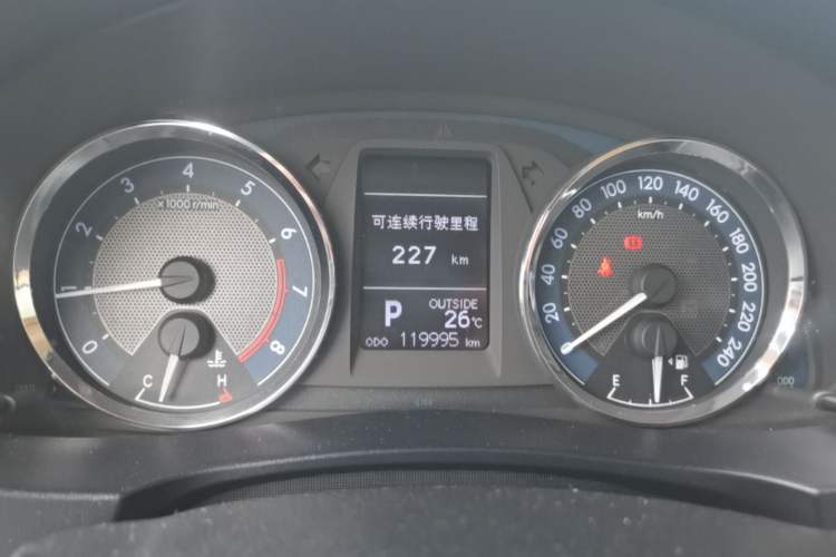 Used Toyota Corolla 2014 1.6L CVT GL-i Instrument Cluster