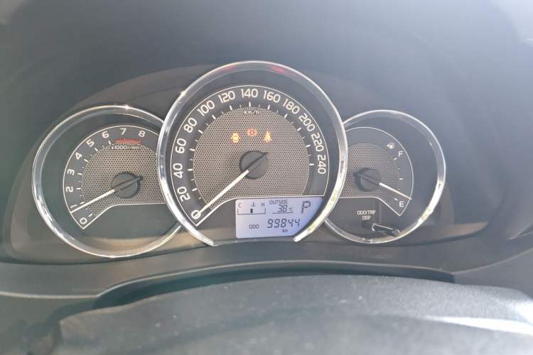 Used Toyota Corolla 2014 1.6L CVT GL Instrument Cluster