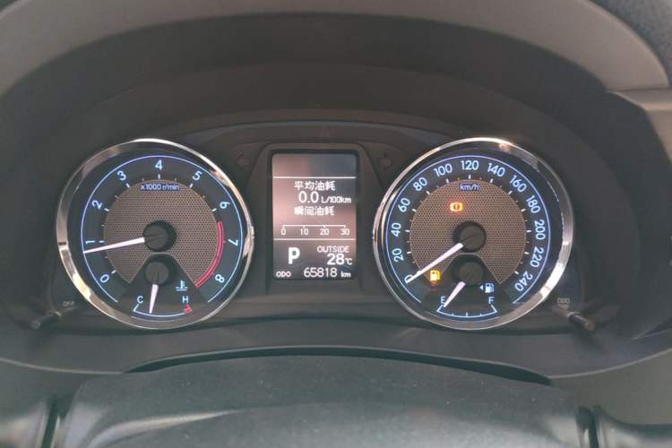 Used Toyota Corolla 2014 1.6L CVT GL-i Instrument Cluster