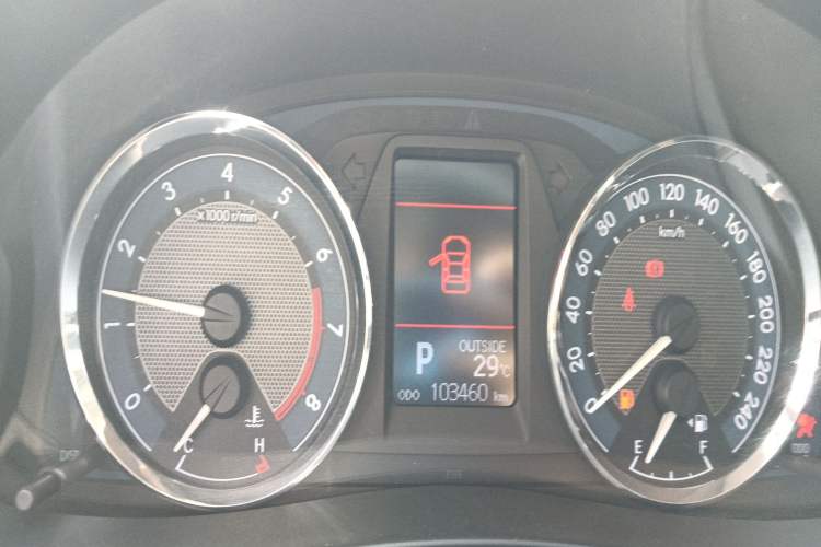 Used Toyota Corolla 2014 1.6L CVT GL-i Instrument Cluster
