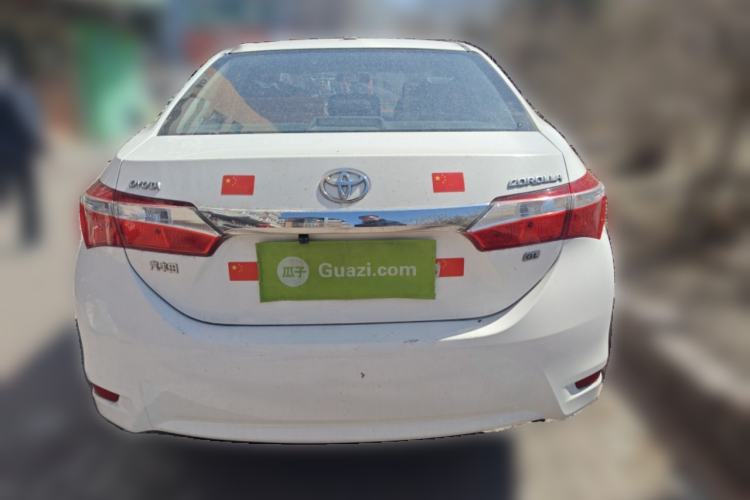 Used Toyota Corolla 2014 1.6L Manual GL Rear