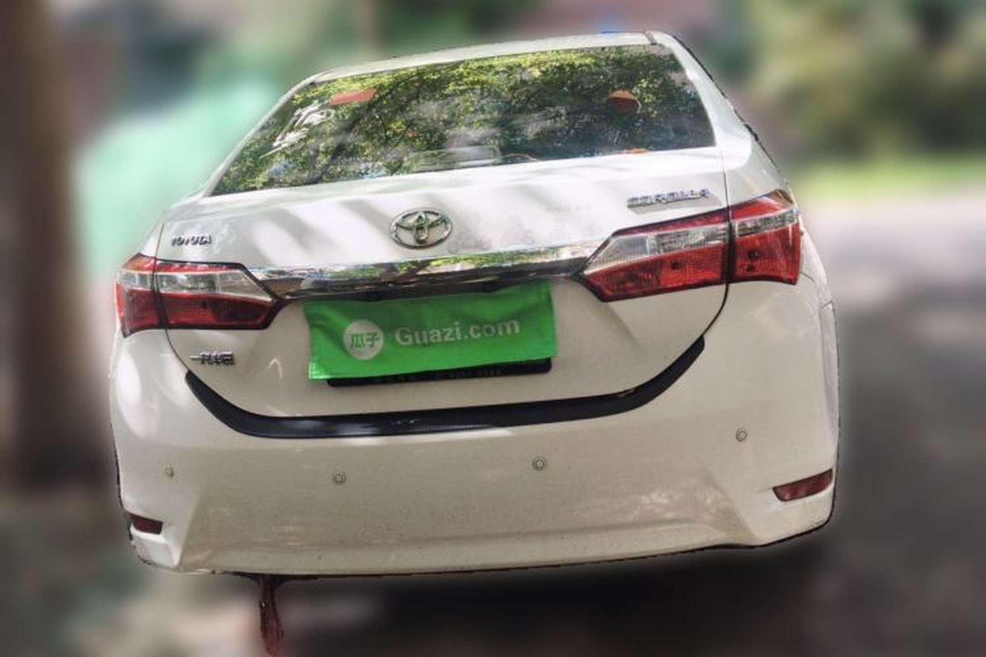 Used Toyota Corolla 2014 1.6L CVT GL Rear