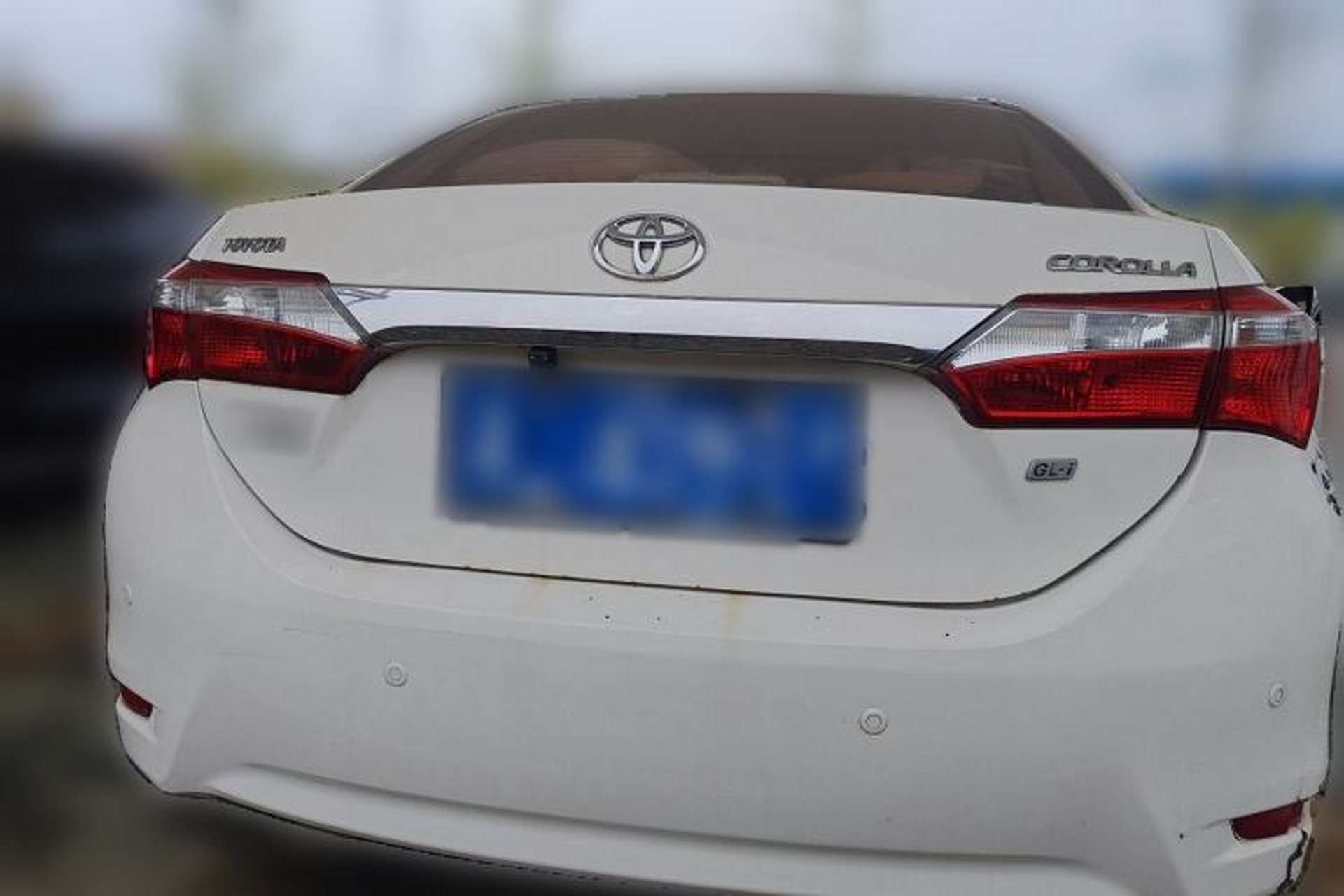 Used Toyota Corolla 2014 1.6L CVT GL-i Rear