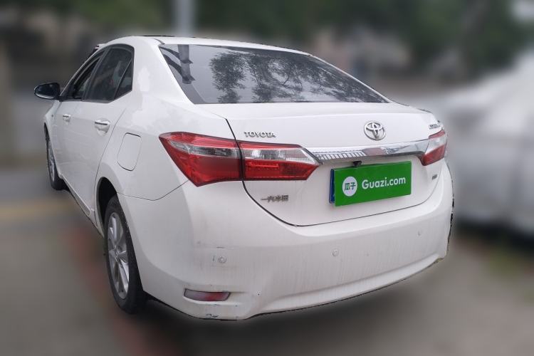 Used Toyota Corolla 2014 1.6L CVT GL-i Leather Edition Rear Left 45 Deg