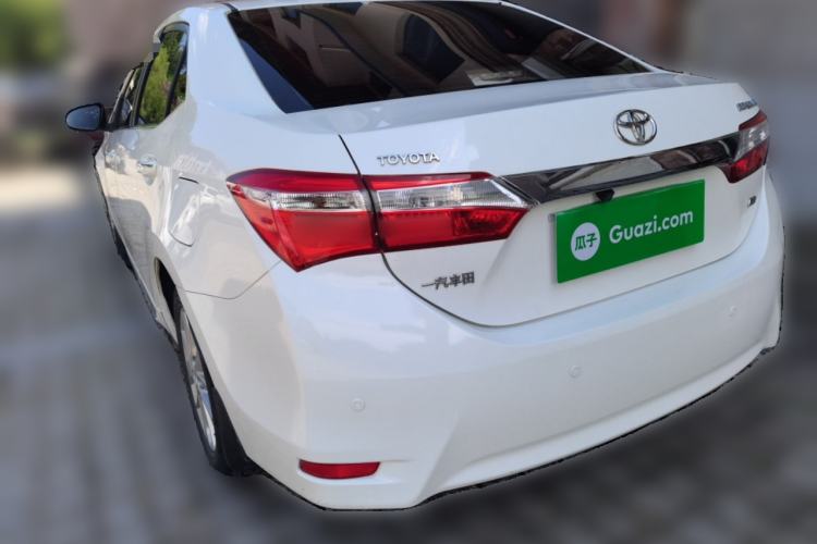 Used Toyota Corolla 2014 1.6L CVT GL-i Leather Edition Rear Left 45 Deg